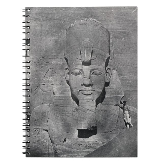 Carnet Statue colossale de Ramesses II chez Abu Simbel, (Devant)