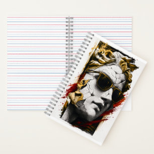 Carnet Statue Cool avec Lunettes de Soleil – Sagesse Anti
