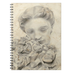 Carnet Statue dans le Jardin I