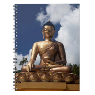 Carnet Statue de Bouddha assis