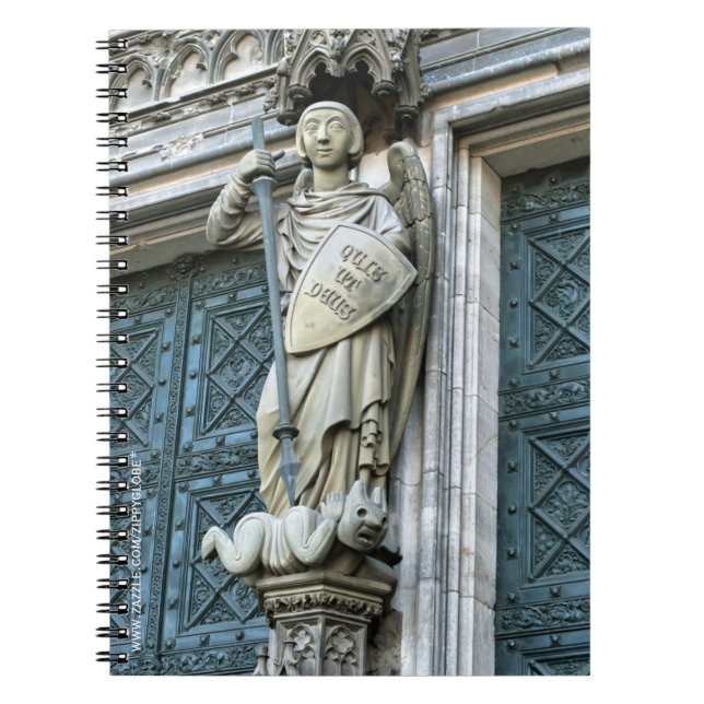 Carnet Statue de la cathédrale de Cologne (Devant)