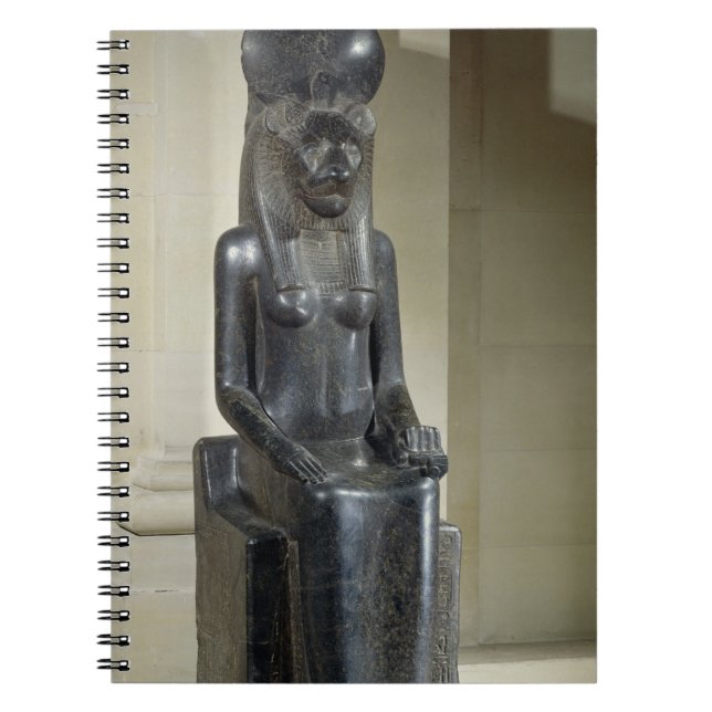 Carnet Statue de la déesse lion-dirigée Sekhmet, du Th (Devant)