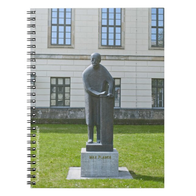 Carnet Statue de Max Planck à Berlin (Devant)