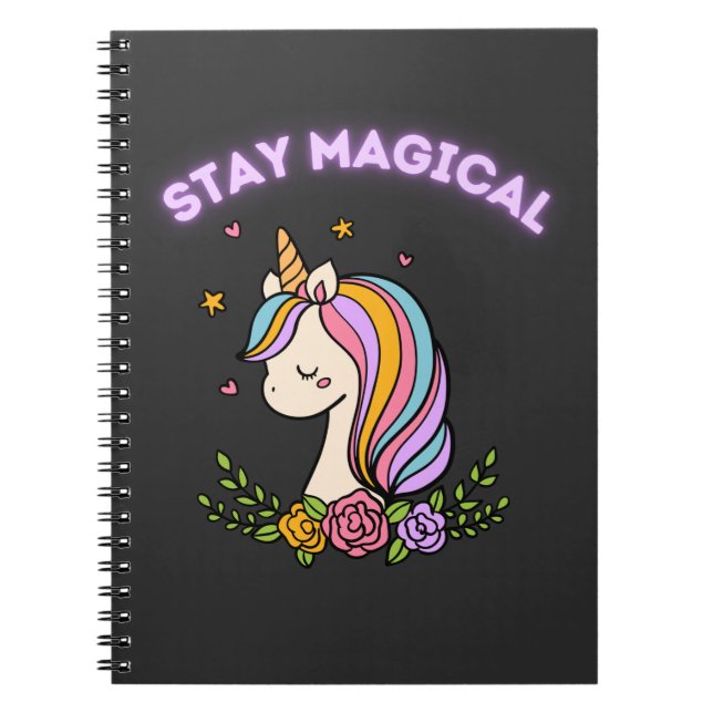 Carnet Stay Magical Unicorn    (Devant)