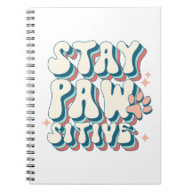 carnet "Stay Pawsitive"