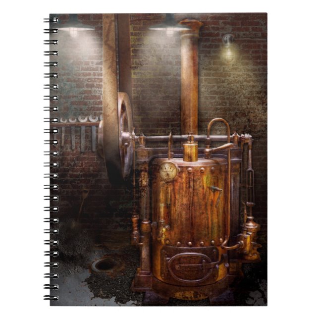 Carnet Steampunk - Alimenter la maison moderne (Devant)