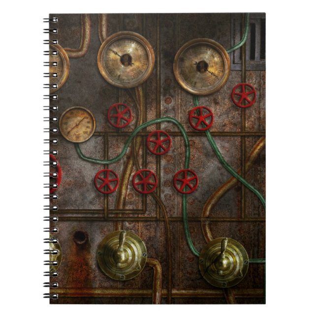 Carnet Steampunk - Frayeur professionnelle (Devant)