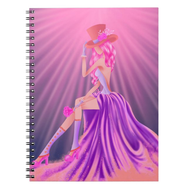Carnet Steampunk Glamor Prom Queen (Devant)
