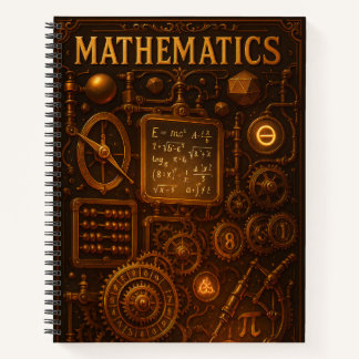 Carnet Steampunk Mathematics