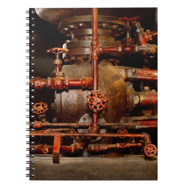 Carnet Steampunk - Rêves creux (Devant)