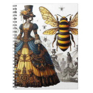 Carnet Steampunk Vintage Victorian Queen Bee Gown
