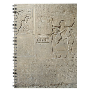 Carnet Stele des colliers, Hormin recevant l'or