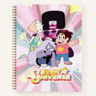 Carnet Steven Universe Crystal Gem Group Huddle