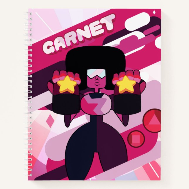 Carnet Steven Universe | Graphique de caractères Garnet (Devant)