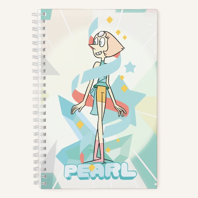 Carnet Steven Universe | Graphique de caractères perles (Recto)