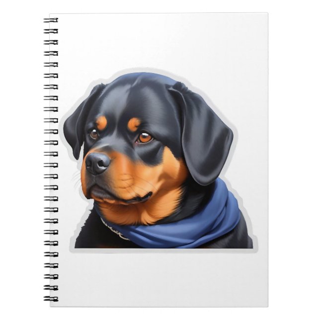 Carnet Sticker pour chien (Devant)