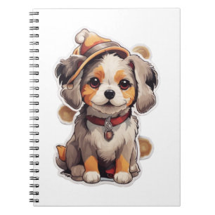 Carnet Stickers pour chien unique mignons