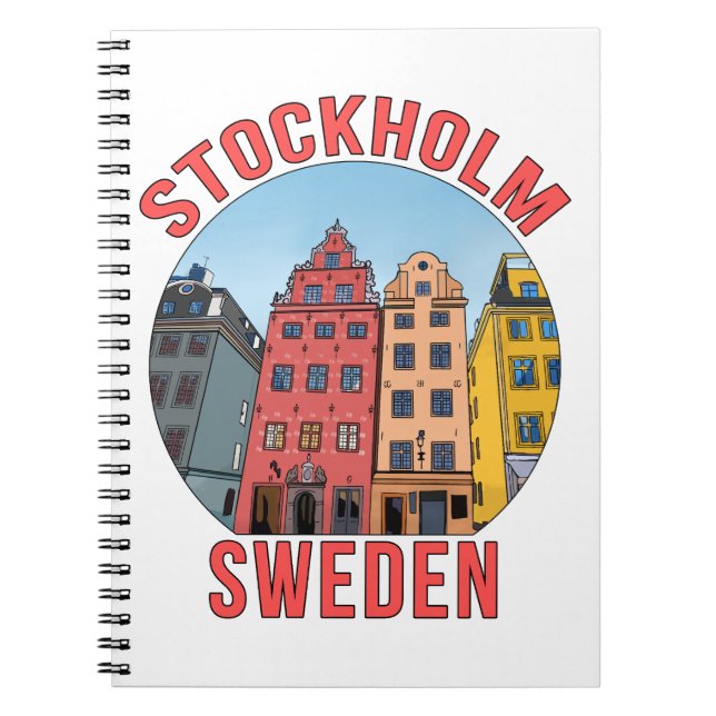 Carnet Stockholm Suède (Devant)