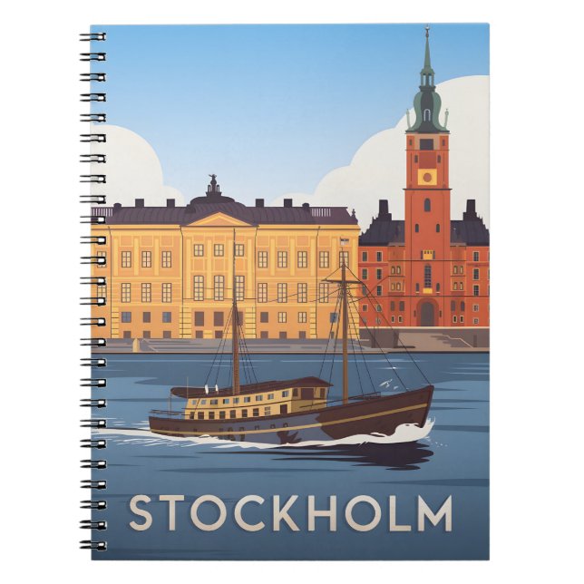 Carnet Stockholm vintage (Devant)