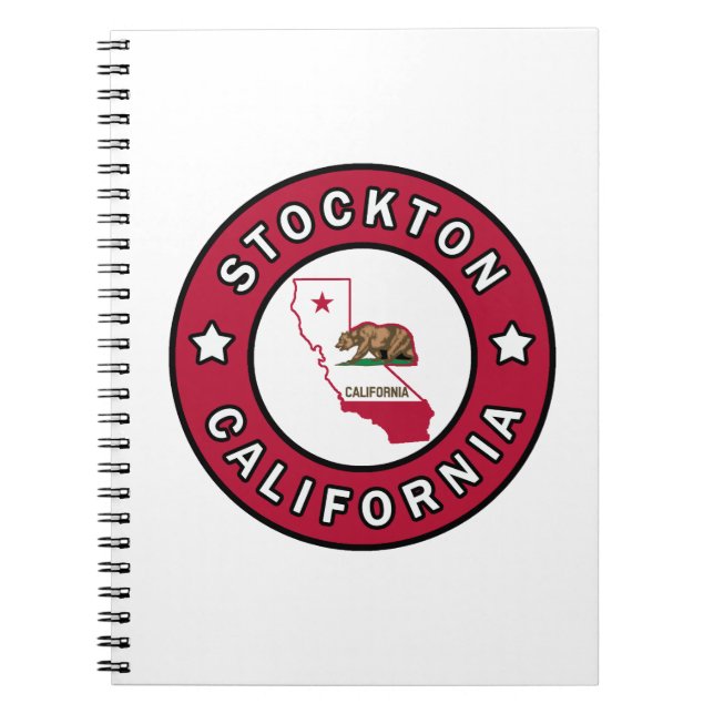 Carnet Stockton California (Devant)