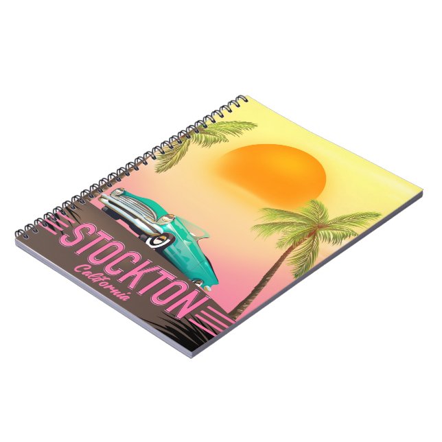 Carnet Stockton Californie États-Unis (Côté gauche)
