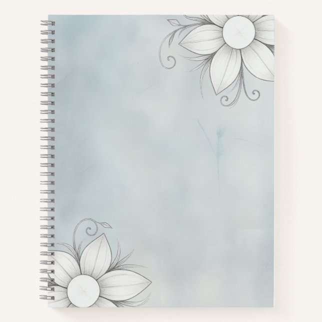 Carnet Stone Floral  (Devant)
