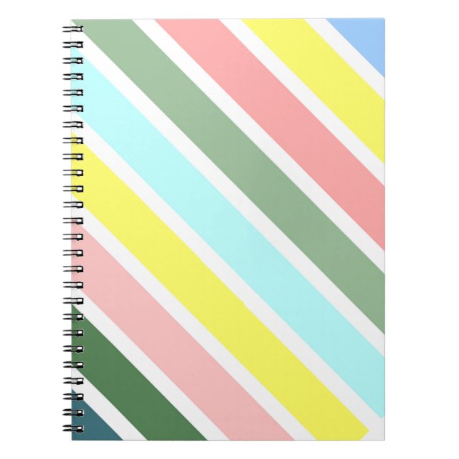 Carnet Striped Colors of Bermuda (Devant)