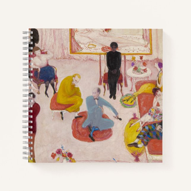 Carnet Studio Party par Florine Stettheimer (Devant)