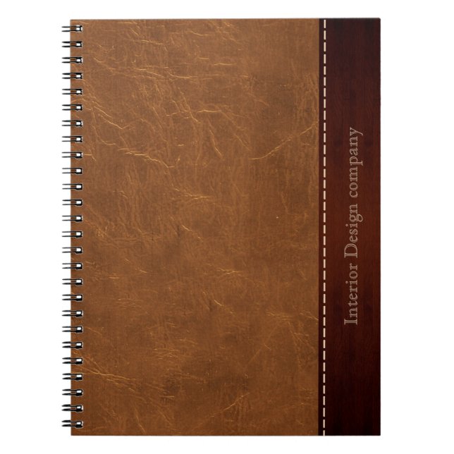 Carnet Style Brown naturel (Devant)