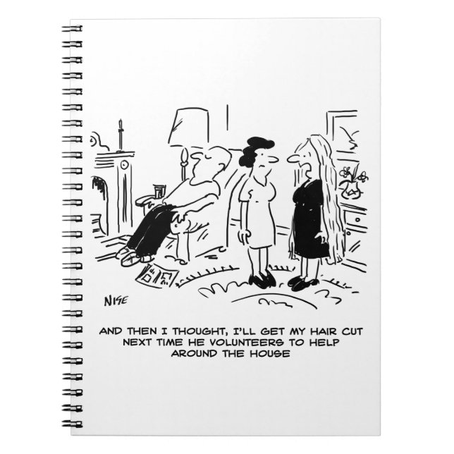 Carnet Style cheveux longs en raison de l'absence de coup (Devant)