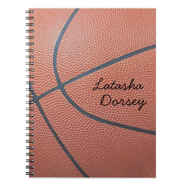 Carnet Style de texture_Autograph de Spirit_Basketball (Devant)