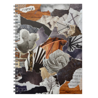 Carnet style de vie Couleur de l'atmosphère gris, marron,