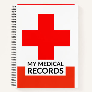 Carnet Style d'ordinateur portable Médicale pour la tenu