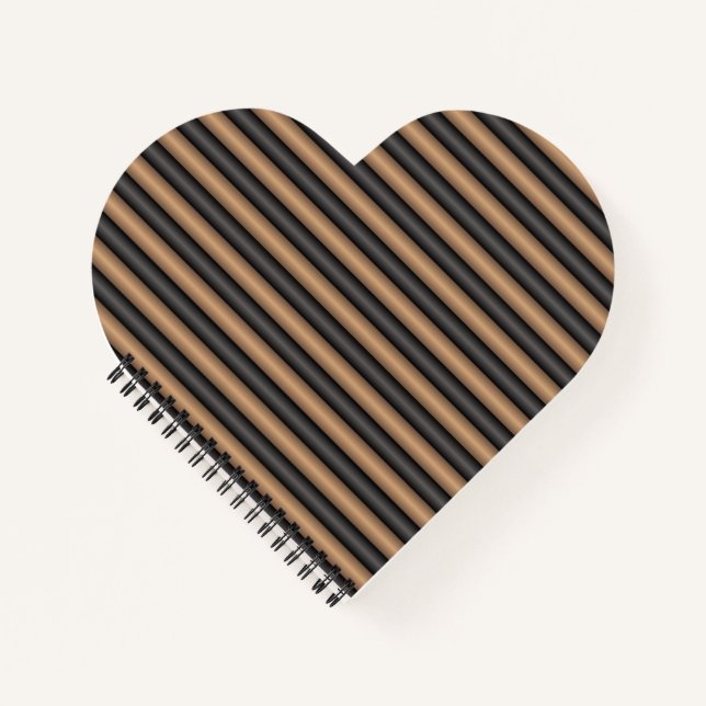 Carnet Style moderne Grillades Brown grillées avec profon (Devant)