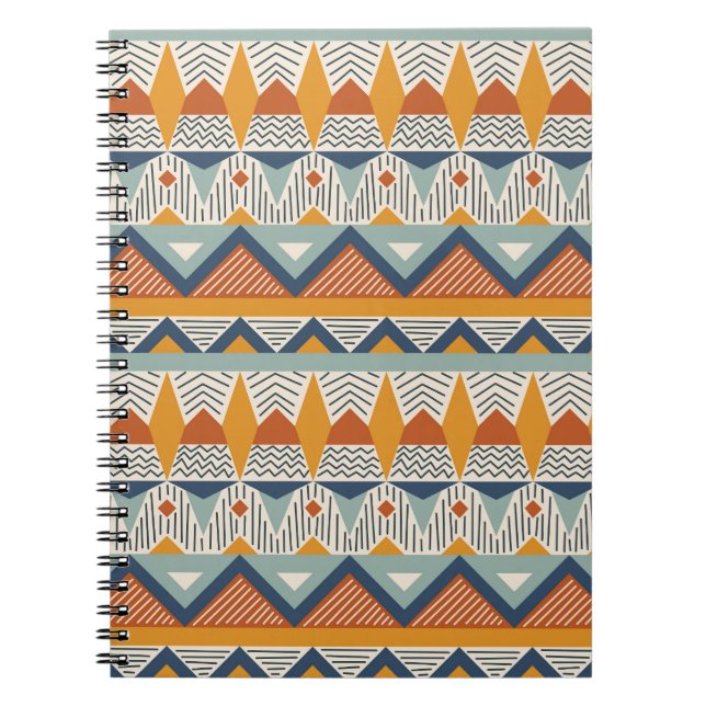Carnet Style Navajo Design Motif sans couture (Devant)