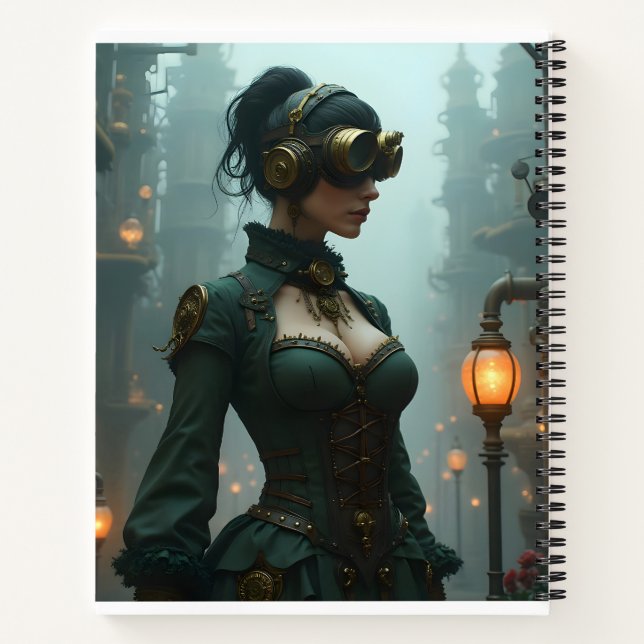 Carnet Style Steampunk (Dos)