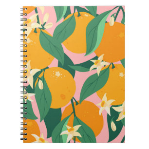 Carnet Style Vintage à main Citrus