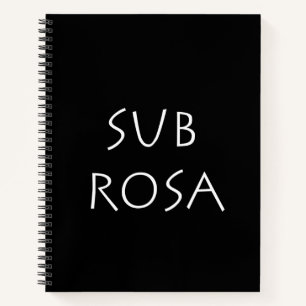 Carnet Sub Rosa