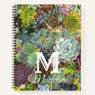 Carnet Succulents de verdure