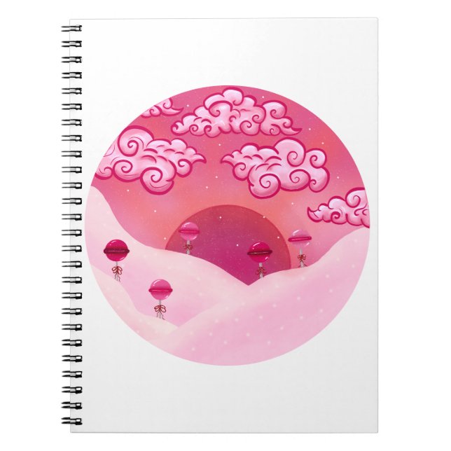Carnet Sucettes et jolis nuages (Devant)
