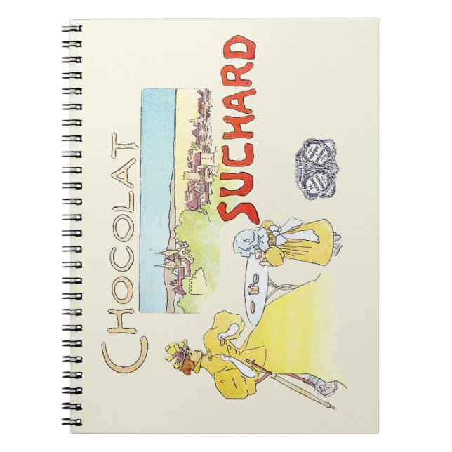 Carnet Sucre de bonbons victoriens au chocolat français (Devant)