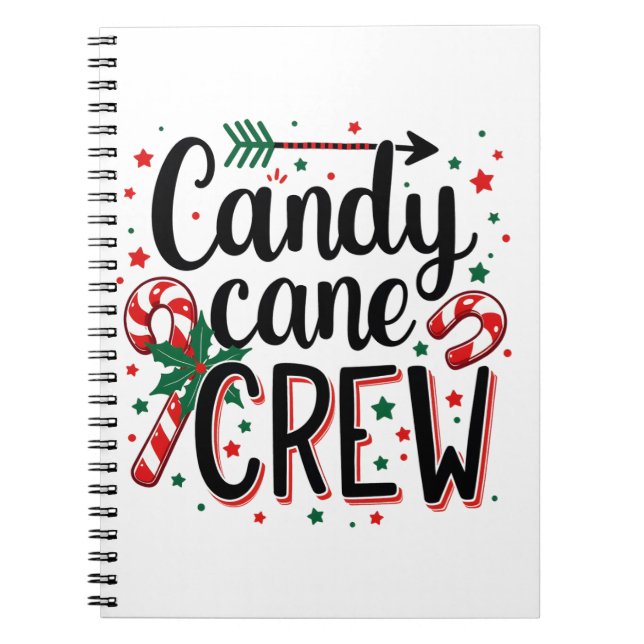 Carnet Sucre de canne de l'équipage Noël collation cousin (Devant)