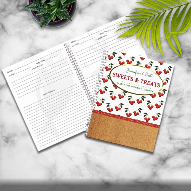 Carnet Sucres et traitements Recette personnalisée (Créateur téléchargé)