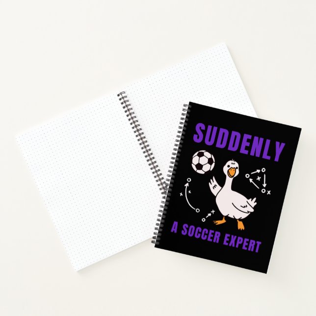 Carnet Suddenly a soccer expert (Intérieur)