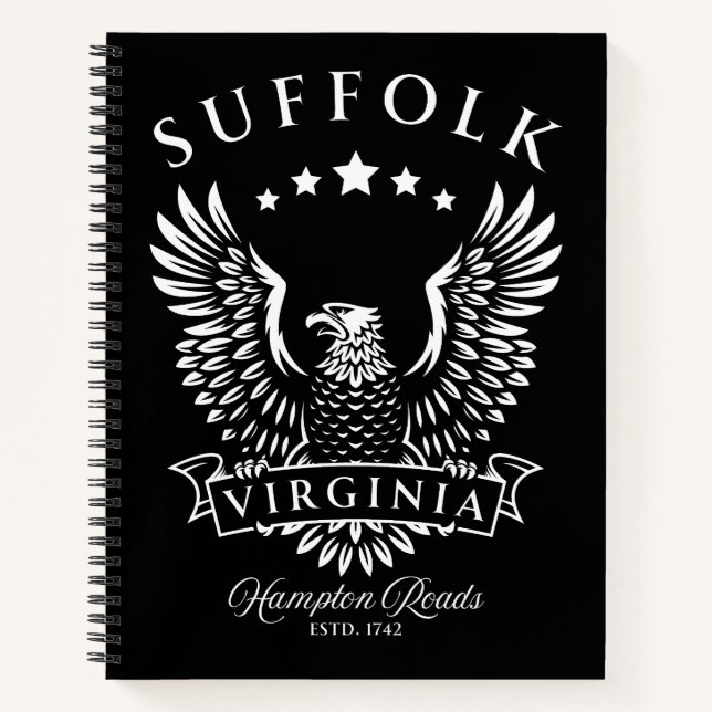 Carnet Suffolk Virginie Vintage Eagle (Devant)