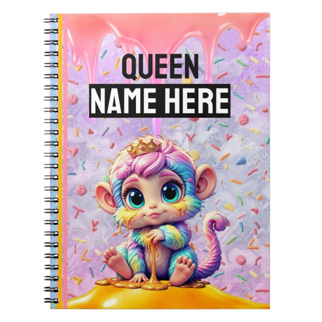 Carnet Sugarfluff Queen Spiral Photo Notebook (Devant)