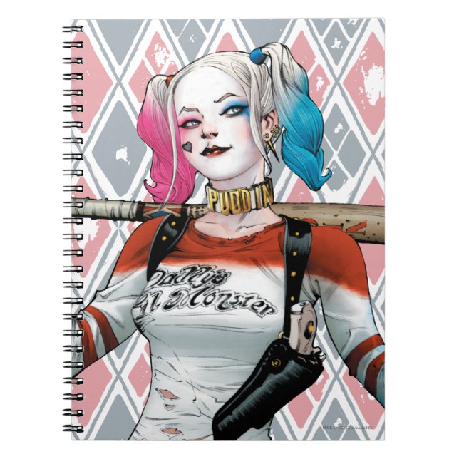 Carnet Suicide Squad | Harley Quinn (Devant)