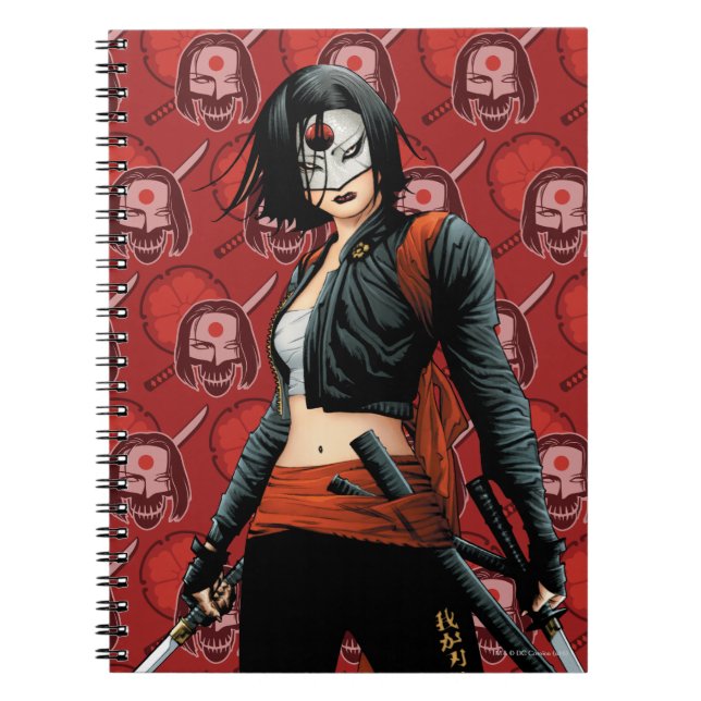 Carnet Suicide Squad | Katana Comic Book Art (Devant)
