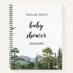 Carnet Suivi de Cadeaux pour Baby Shower de Rocky Mountai