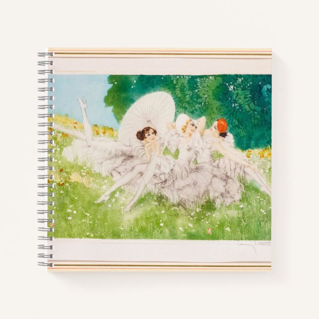 Carnet Summer Dreams, 1934 par Louis Icart (Devant)
